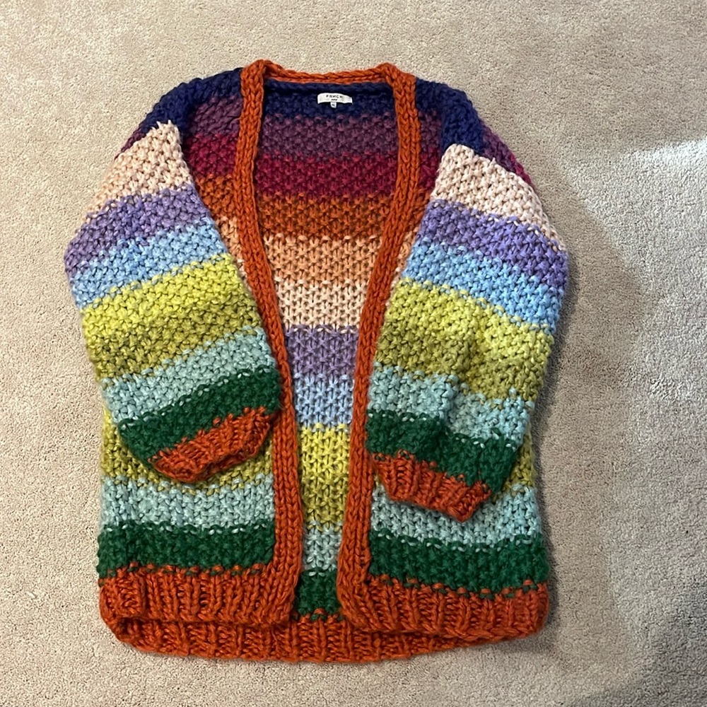 Colorful Cardigan wrap